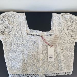 LoveShackFancy Lace Blouse